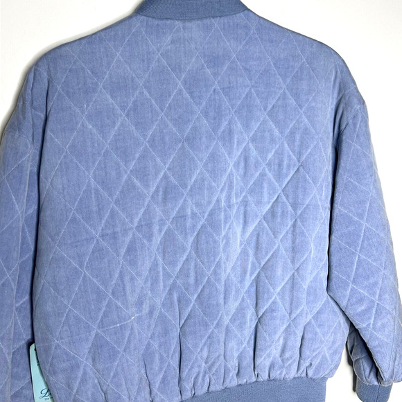 Anne Klein II‎ Silk Quilted Jacket Size XS Vintage Dead Stock - Picture 3 of 13